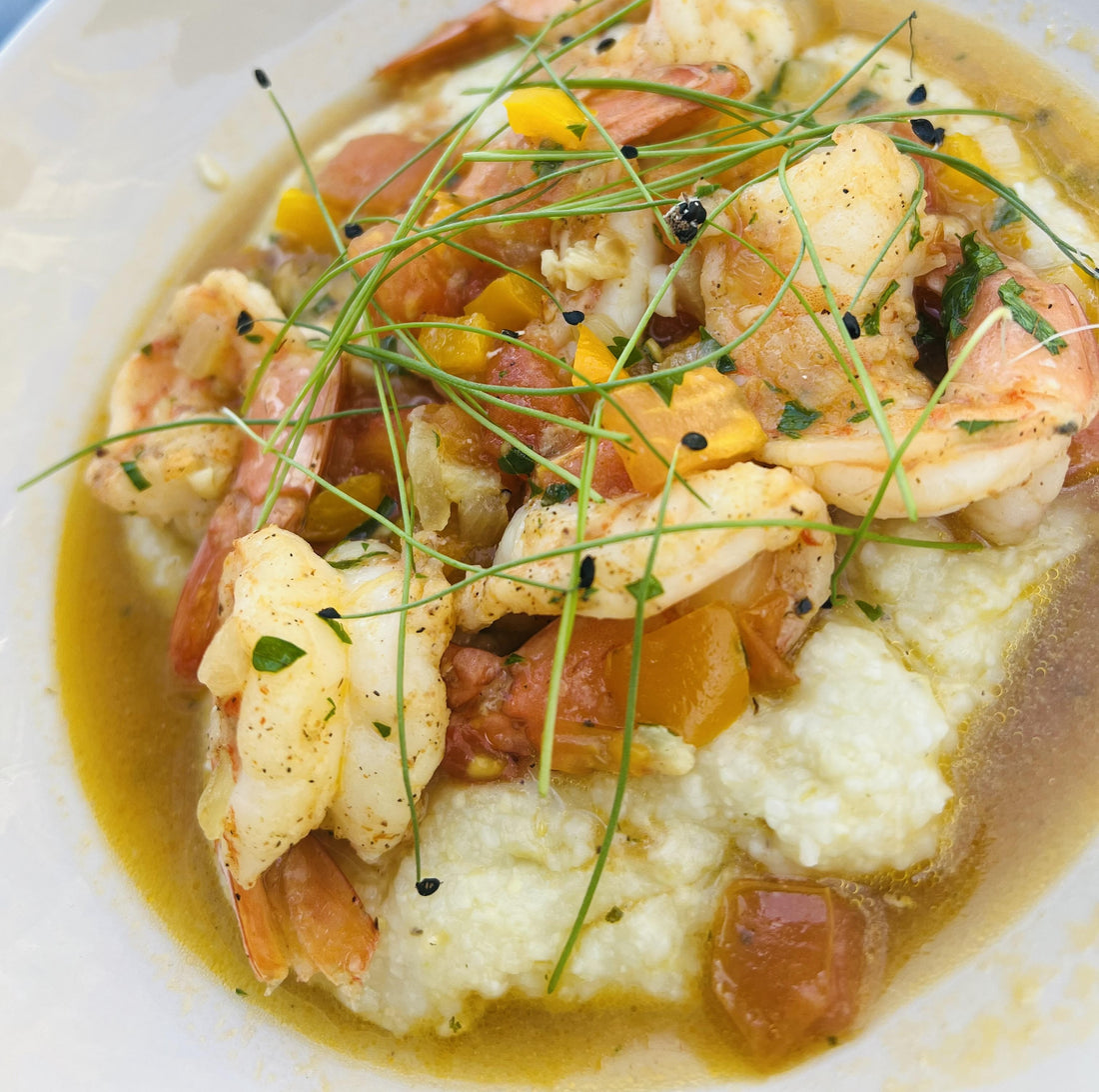 CREOLE SHRIMP & GRITS