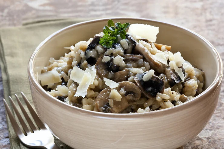 INSTANT POT MUSHROOM RISOTTO