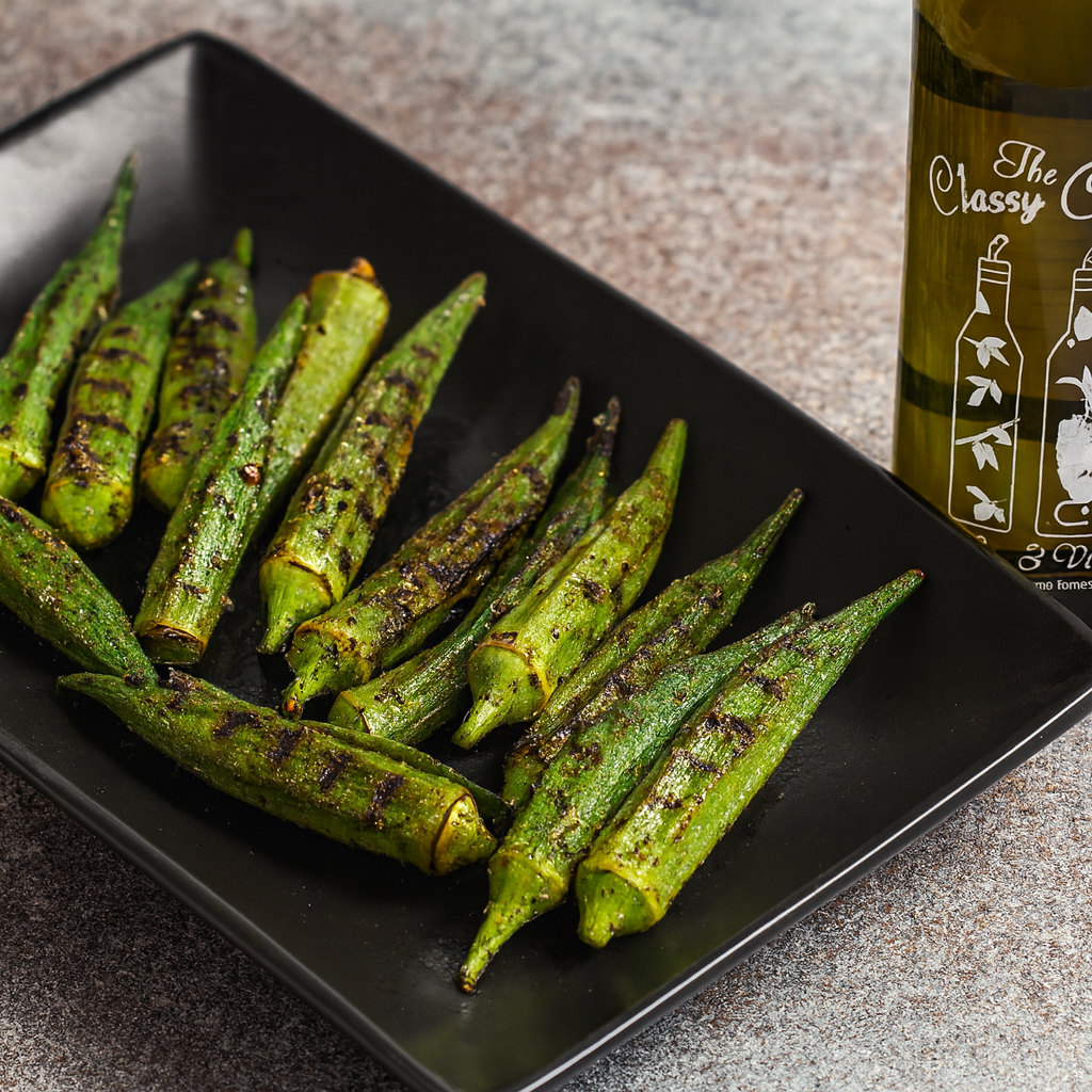GRILLED OKRA