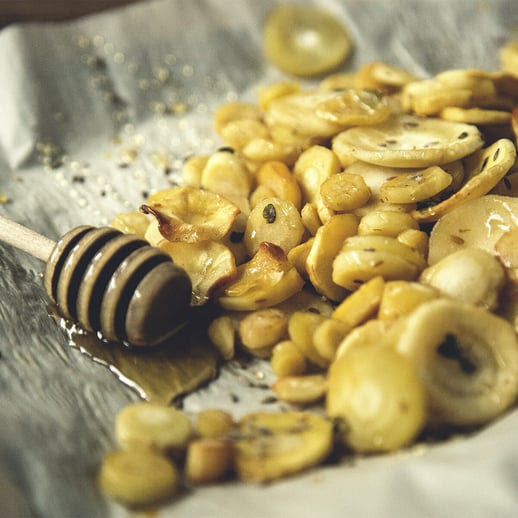 HONEY & CUMIN ROASTED PARSNIPS