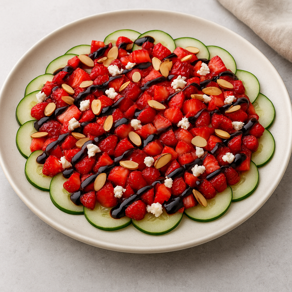 STRAWBERRY CUCUMBER SALAD