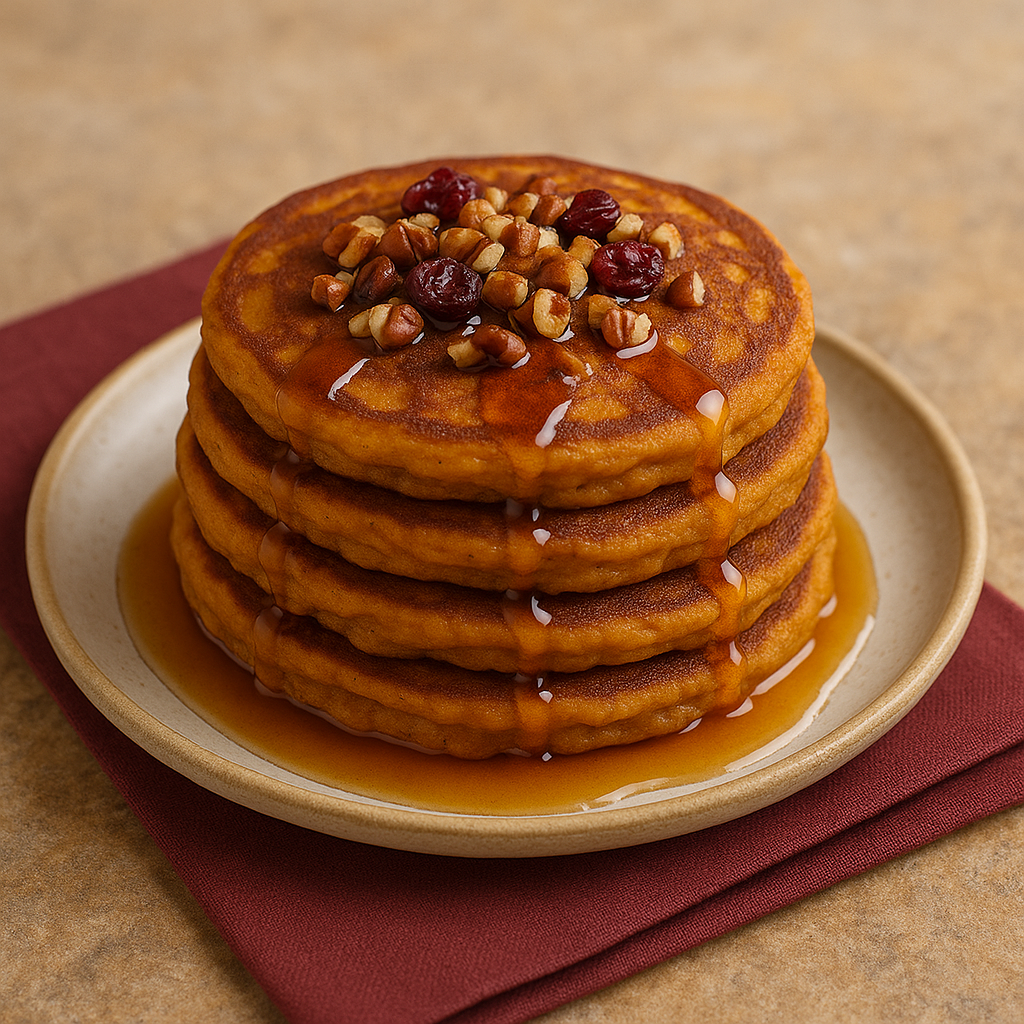SWEET POTATO PANCAKES