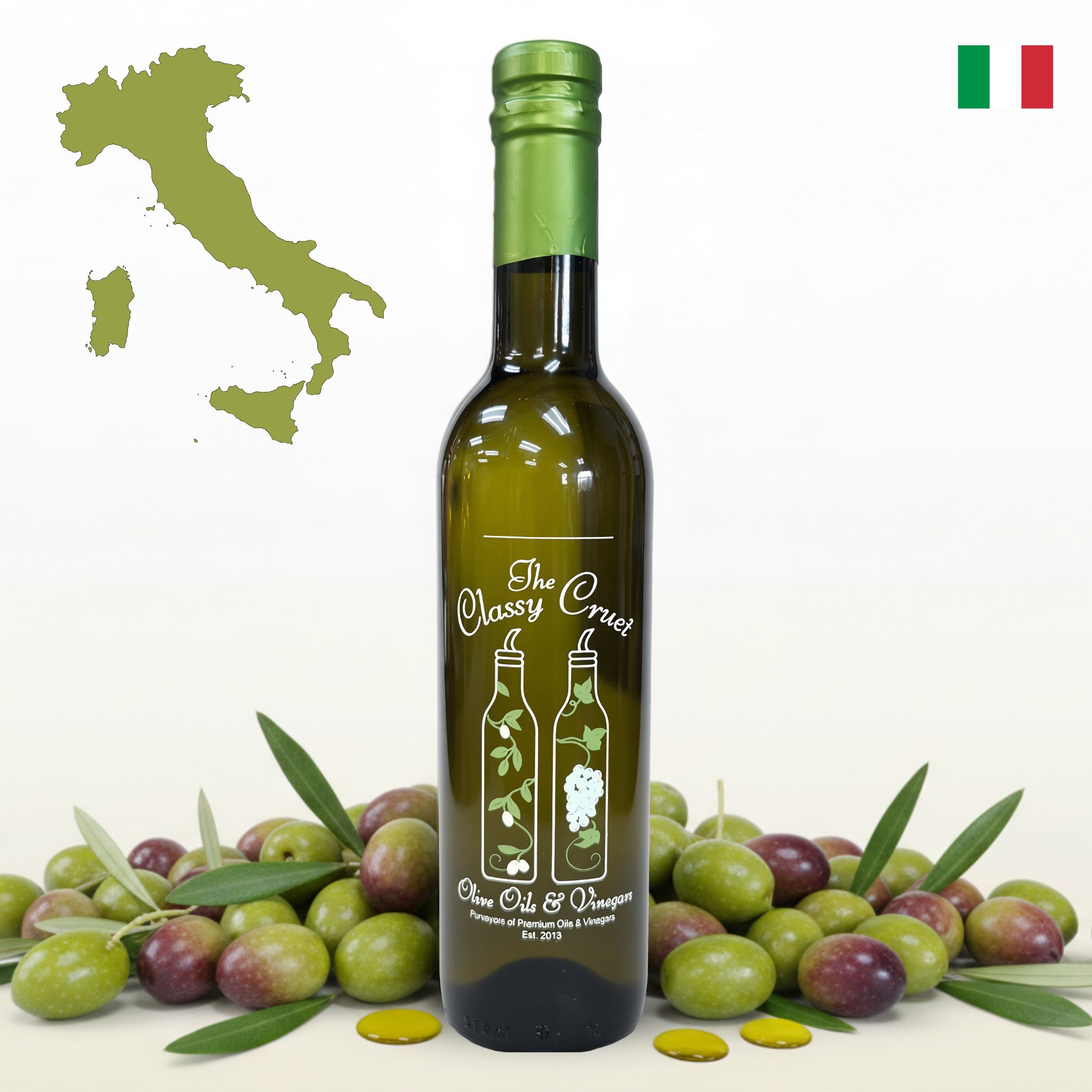 Italian Coratina EVOO | Fresh-harvest, Monocultivar Extra Virgin Olive Oil