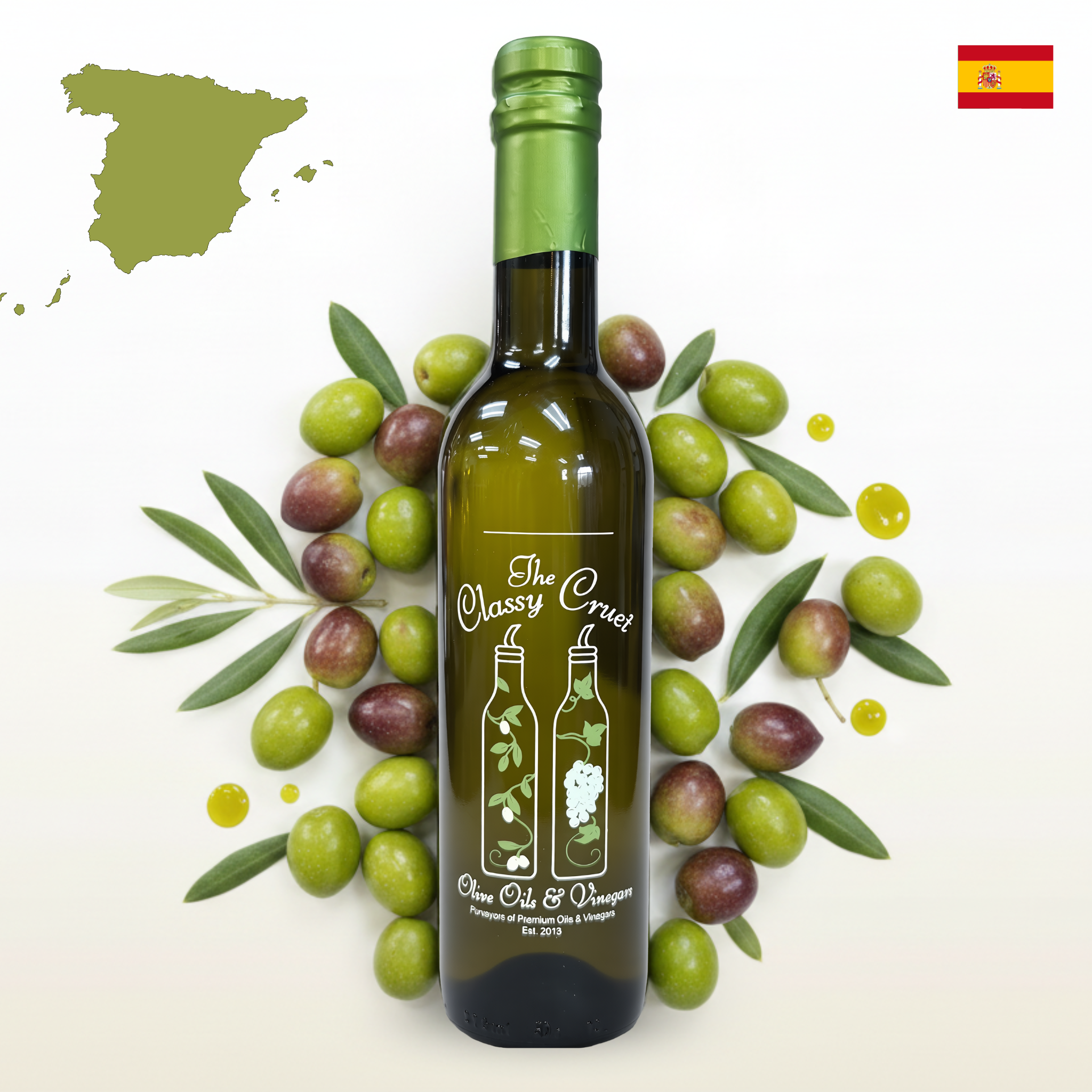 Spanish Picual EVOO | Fresh-harvest, Monocultivar Extra Virgin Olive Oil
